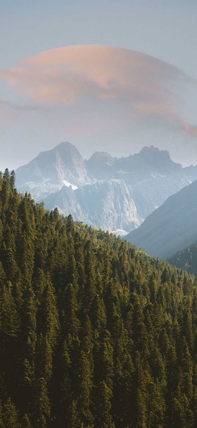 山背景