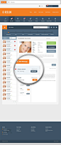 "Reeloo CMS" by Johan Gren via Behance