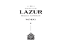 Lazur Wine - branding and packaging : Lazur sparkling wine is made mingling selected wine materials produced in Italy. The brand’s name traces its Italian roots being associated with the Cote d’Azur (the Russian for «Azur» is «Lazurnyi»), relaxation and h