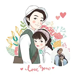 情侣婚礼Q版人物设计定制真人卡通形象头像漫画照片转手绘制作-淘宝网