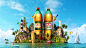 GUARANÁ - Photomanipulation : Full photomanipulation Key art, made completely with stock photos.