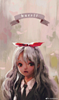 【@毛球滚滚来BerriiiQ】
蝴蝶结少女