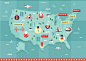 America Loves Ice Cream : Infographic work for Slate.com