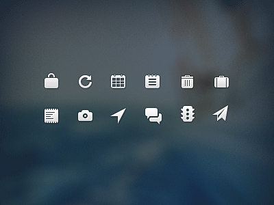 精选Dribbble图标Icon素材集（...