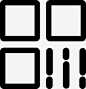 二维码图标元素_88ICON https://88icon.com 二维码图标 二维码 图标 扫码