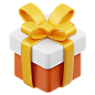 Gift Box 3D Icon