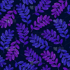 暗色,紫色,叶子,四方连续纹样,花纹,华丽的,纺织品,浪漫,壁纸,植物群