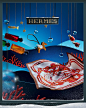 Photo by Hermès on December 15, 2023. May be an illustration of fish, poster and text.