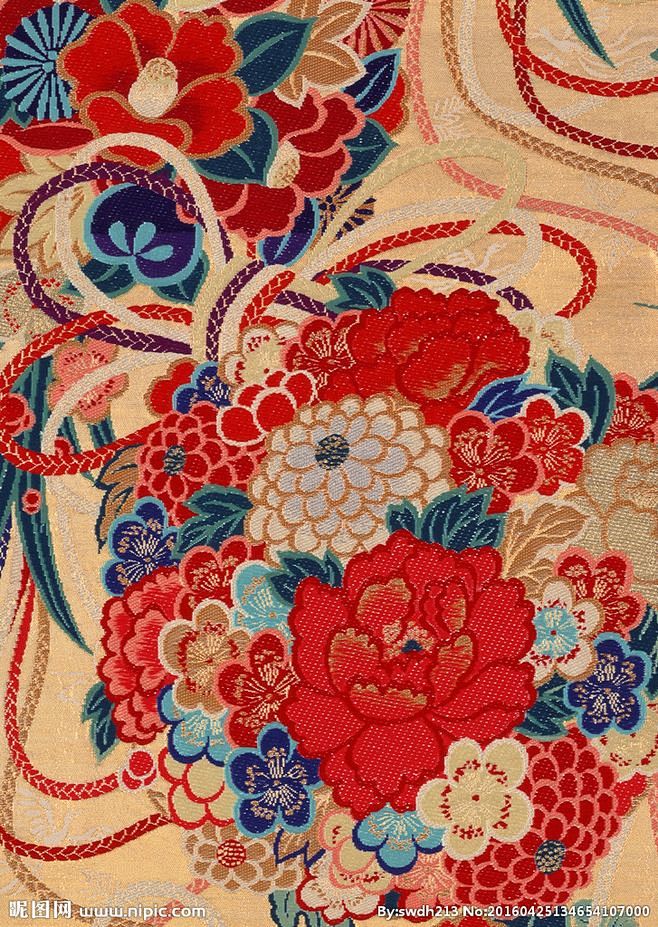 日系/和风图案纹样集，花纹