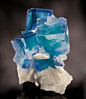Blue Fluorite. Yaoganxian Mine, Hunan Province, China. criticalshadows.c&#;8230