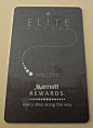 Marriott Elite Rewards Hotel Resort Card Room Key Security Swipe Plicard Used*** #Marriott