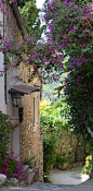 Alley in Provence, France: 