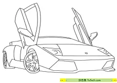 11张极具辨识度的有独一无二个性的兰博基尼跑车涂色图片下载！ | 涂色集，涂色画打印大图 : 兰博基尼的设计DNA包括极具辨识度的比例、清晰的轮廓、精准的线条和光洁的表面。这些基本要素构成了兰博基尼设计中心的指导原则，该中心致力于不断创新的研究和美学表达，创造出拥有独一无二个性的兰博基尼车型。六边形和Y字形是兰博基尼的标志性设计元素 11张极具辨识度的有独一无二个性的兰博基尼跑车涂色图片下载！