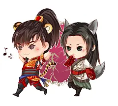 三国无双 孙策伯符 同人图 插画 壁纸 | 保护大都督！ | 半次元-第一中文COS绘画小说社区