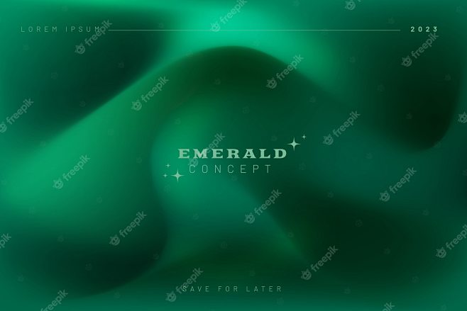 Gradient emerald bac...