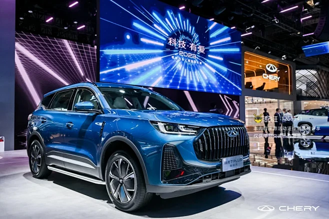 2023上海国际车展丨奇瑞集团展台-花瓣网