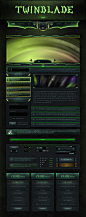 Twinblade UI 2.0 by VengeanceMK1 on DeviantArt