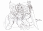 Whoaaa look at that old two year old pencil sketch of an old guildie!But it’s a draenei dude so I must publish because draenei. Draenei dude.