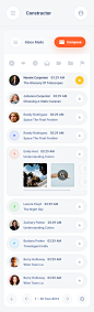 Mobile 360px Screens – Dashboard