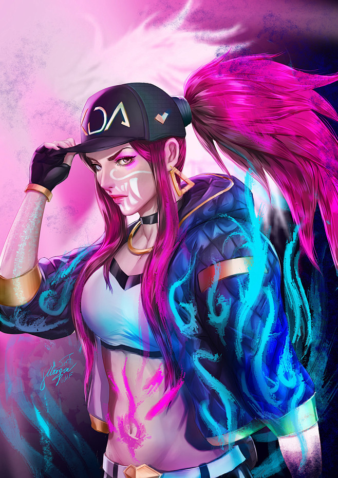 Akali KDA - Fanart, ...
