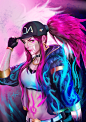 Akali KDA - Fanart, GAMAR DeviL FIRE : I hope you like it