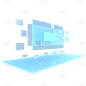 3D立体三维科技显示屏