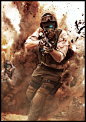GHOST RECON FUTURE SOLDIER, Guillaume ARVIEU : Artwork I did in 2011.