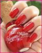 Roja @ http://meimeisignatures.blogspot.sg/2011/12/megan-miller-nail-polish-roja.html