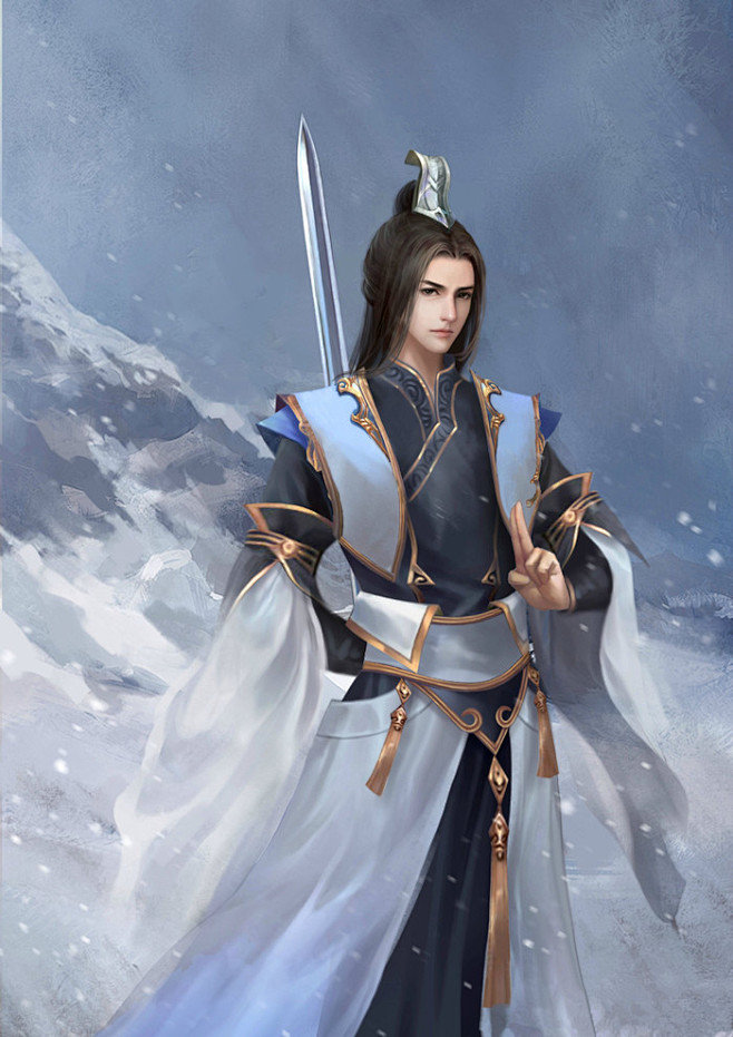 古风美男