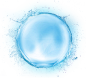 png素材，水 水球 水滴 油水形状元素 液体 液体 喷溅 飞溅 (601×543)