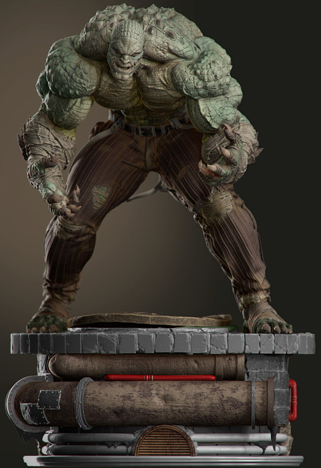 Killer croc fanart, ...