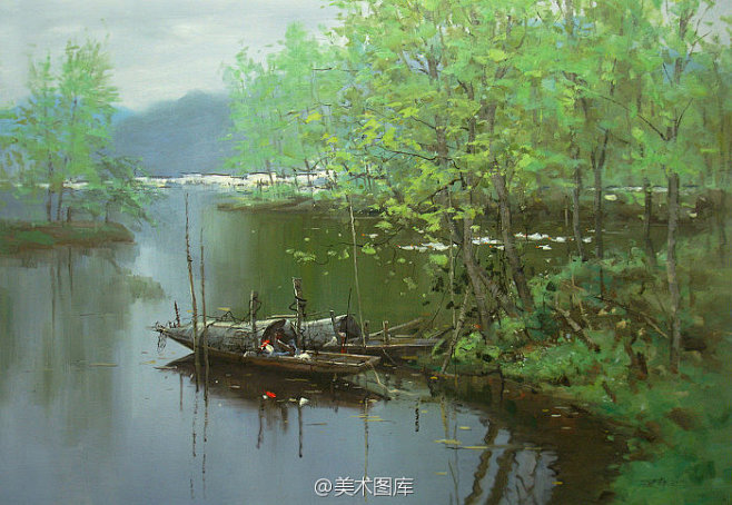 石建都 江南油画