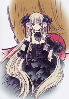 合成小芝麻采集到galgame/古早画风参考