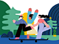 Merry Christmas merry christmas web illustration ui ux design illustrations design illustration