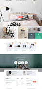 出色的家具网站 (2)  #UI# #网站# #首页# #官网#