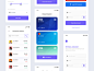 JemPay - Transfer Money App payment wallet money mastercard visa card sign in filters sign up login credit card user interface ui trend minimalist inspiration simple minimal elegant clean