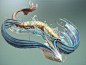 "Shiny Milotic"  Daily Sculpt 8/18, Yuuki Morita : Pokémon Fan Art