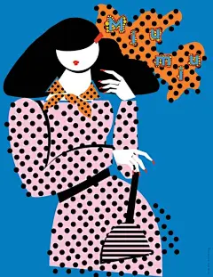 【美国自由插画师Lauren Rolwi插画作品】
来自美国纳什维尔州的自由插画师Lauren Rolwing日前以英国时尚博主Susie Bubble为原型绘制的一组时尚插画。主要展示了一些国际大牌的插画。插画简单大方，凸显了女性的色彩与奢华。