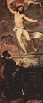 提香·韦切利奥(Titian)高清作品《基督》
作品名：基督
艺术家：提香·韦切利奥
年代：1520—1522
风格：盛期文艺复兴
类型：宗教绘画
介质：油画,木质
标签：基督教，Jesus Christ
尺寸：278 x 122 cm