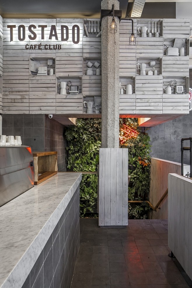 阿根廷Tostado酒吧&咖啡厅空间设计...