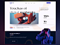 Digital touch website by Aminul for Troikagency on Dribbble