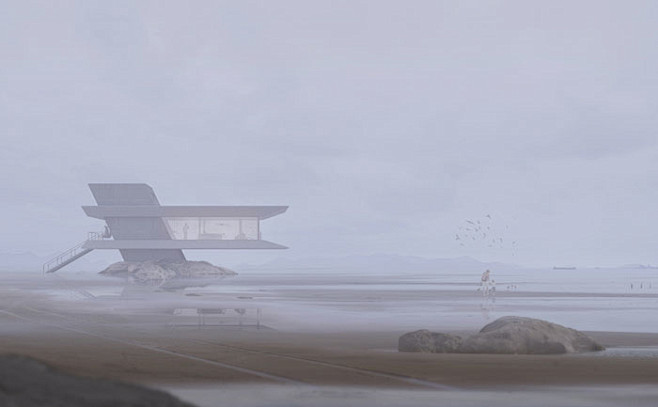 The Beach House概念海滩海...