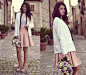 Nicoleta Buru - Sheinside Jacket, Frontrow Shop Top And Skirt - The Day After