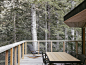 two-cabins-perched-stilts-cyril-chenebeau-france-designboom-06a