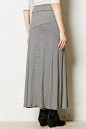 Split Stripes Maxi Skirt - anthropologie.com