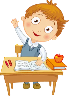 看书阅读卡通儿童小孩人物免抠素材