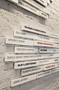 Public Theatre by Paula Scher | jebiga | #signage #lettering #theatre #interiordesign #design #jebiga