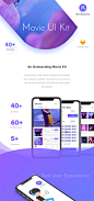 电影类应用APP UI工具包Movie App :  
