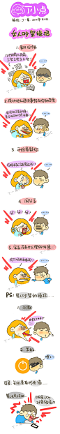 男女吵架绝招。#丁一晨每日一画# 