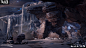 Halo 5 Environment Art, Jonathan Lindblom : I had the chance to work on the final level of Halo 5 with Mark Linington as lead.  Together we built the world and managed the organics.  I sculpted the rocks and Andy Bosold helped greatly with the maps.  Josh
